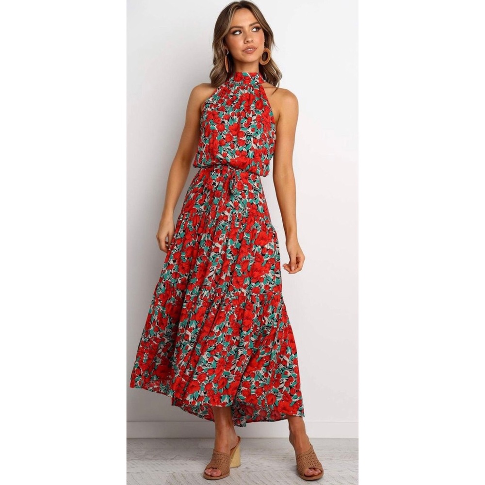 Petal and Pup High Neck Dress